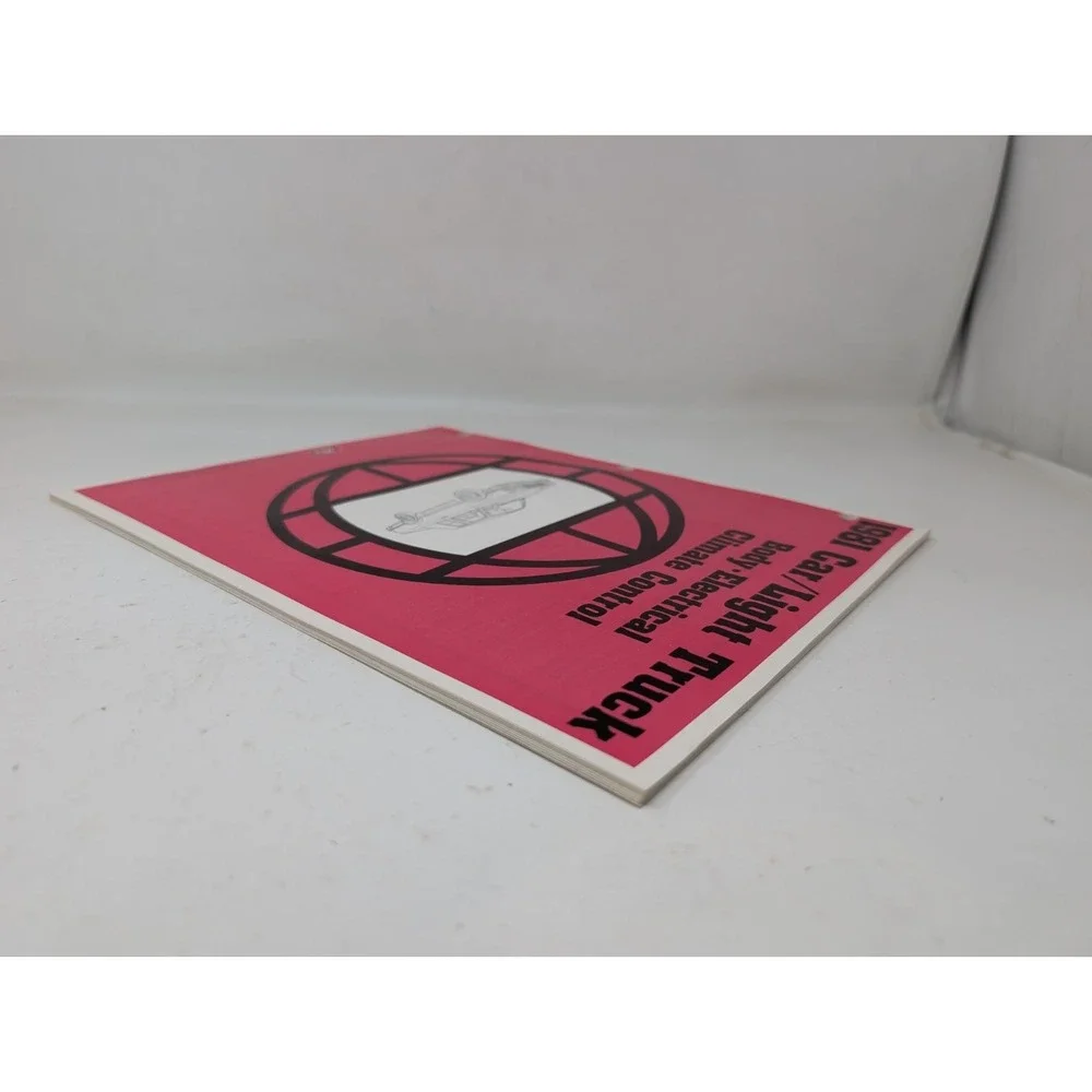 1981 Ford Car Light Truck Body Electrical Climate Control Technician Manual‎